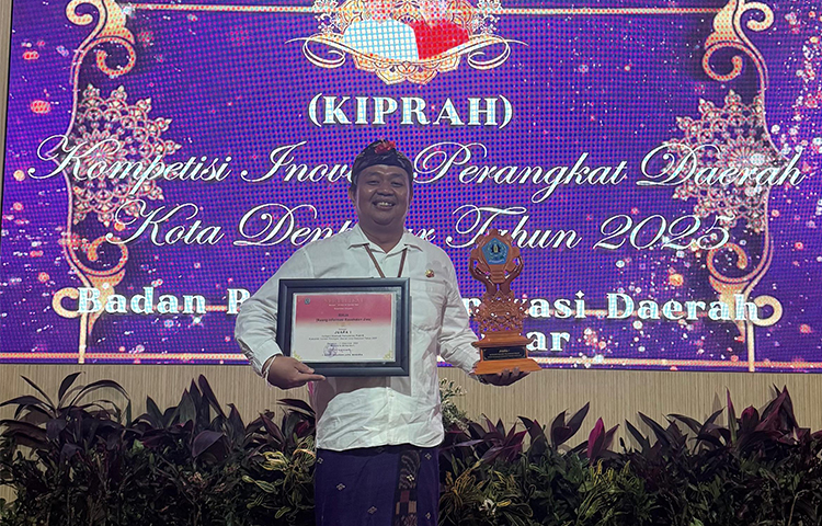 RIKJA Raih Juara I Inovasi Pelayanan Publik Kota Denpasar