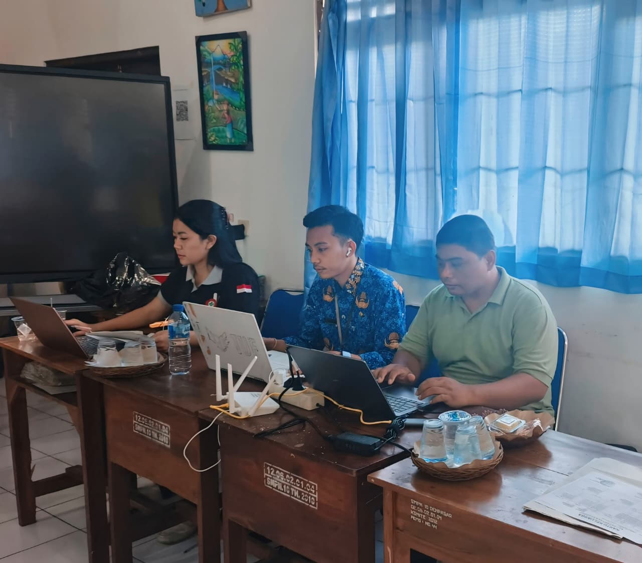 Kegiatan Cek Kesehatan Gratis (CKG) Hari Ketiga sebagai Upaya Deteksi Dini Kesehatan Siswa di SMPN 10 Denpasar