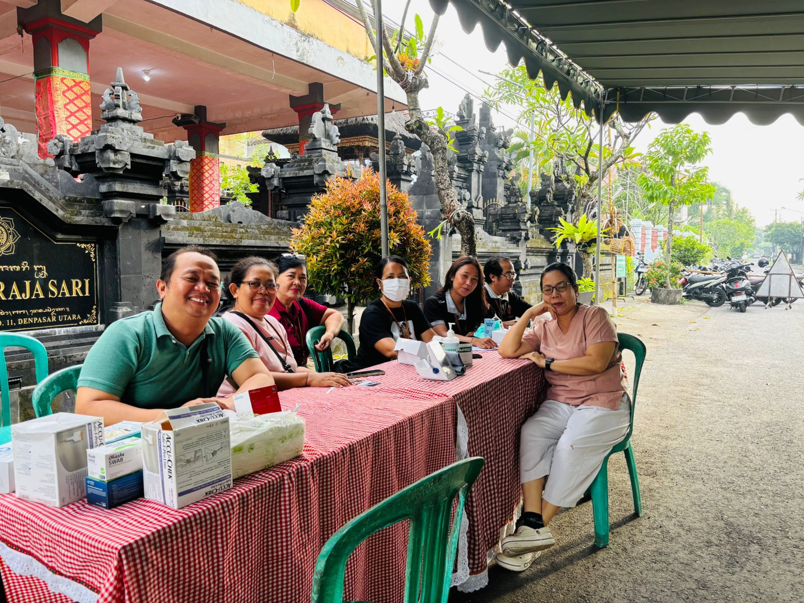 Cegah PTM, Puskesmas III Denpasar Utara Hadir di Empat Banjar